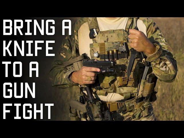 Why You SHOULD Bring a Knife to a Gunfight | Special Forces Combat Techniques | Tactical Rifleman