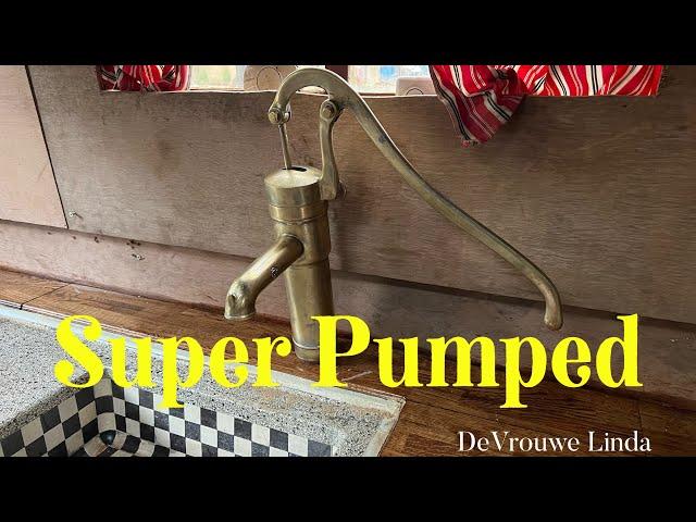 Old school hand pump. No power? No problem. Always have water….