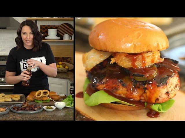 My MASSIVE Cowboy-Style Chicken Sandwich - How To