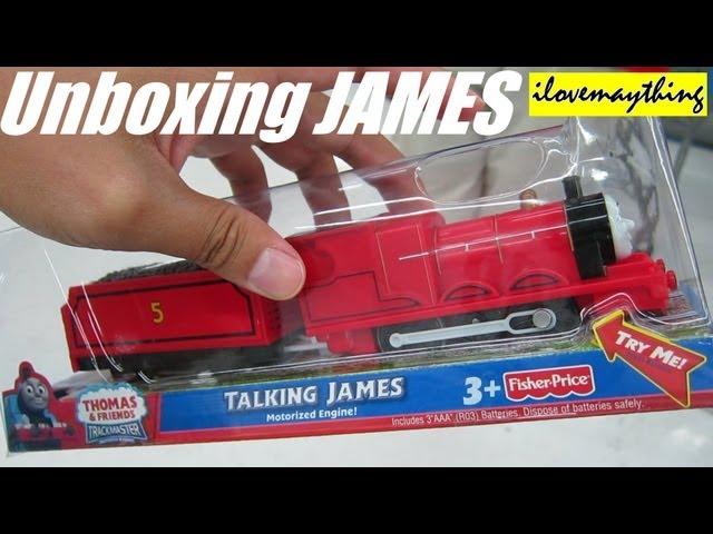 Unboxing James - Talking James Trackmaster Motorized Engine