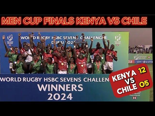 CUP FINALS Kenya Vs Chile | Dubai 7s Challenger Series Men 2024 | World Rugby Hsbc Challenger Series