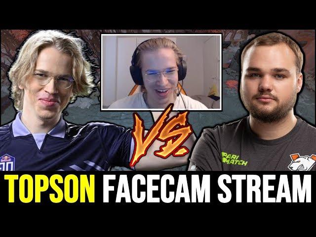 TOPSON STREAM with FACECAM - back to Dota & destroys NOONE Dota 2