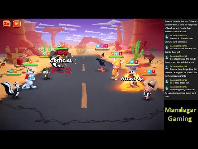 Gaming with Mandagar Live Stream #41 Looney Tunes World of Mayhem - Rumble Stars and LTWoM