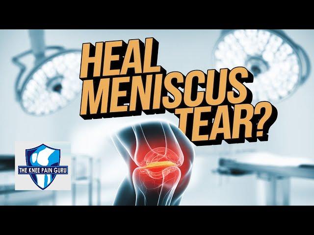 Can Fasting REALLY Heal Your Meniscus Tear? #kneepain #meniscustear