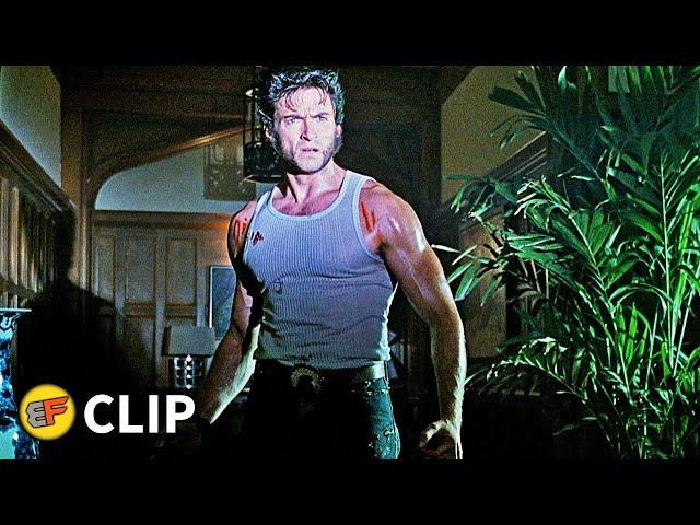 Mansion Attack Scene (Part 2) | X-Men 2 (2003) Movie Clip HD 4K