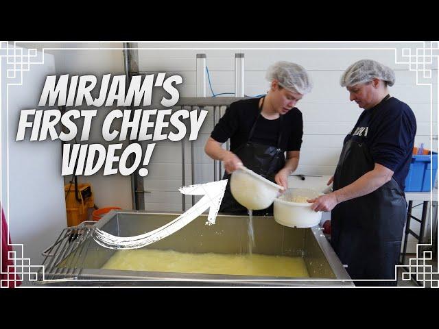My Sister, The Cheesemaker! | Cheese-making from Cows Milk 