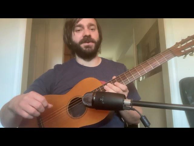 Archaic Guitars - La Paloma on 1890’s Bay State Parlor Guitar