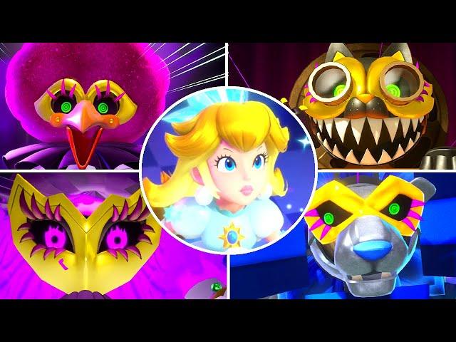 Princess Peach: Showtime - All Bosses