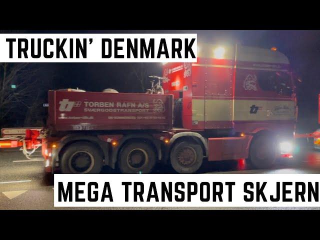 MEGA TRANSPORT af vindmølle.