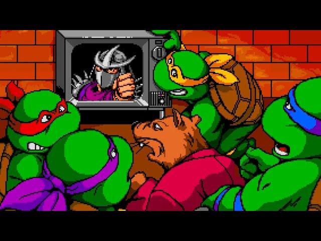 Teenage Mutant Ninja Turtles: Turtles in Time (Arcade) Playthrough