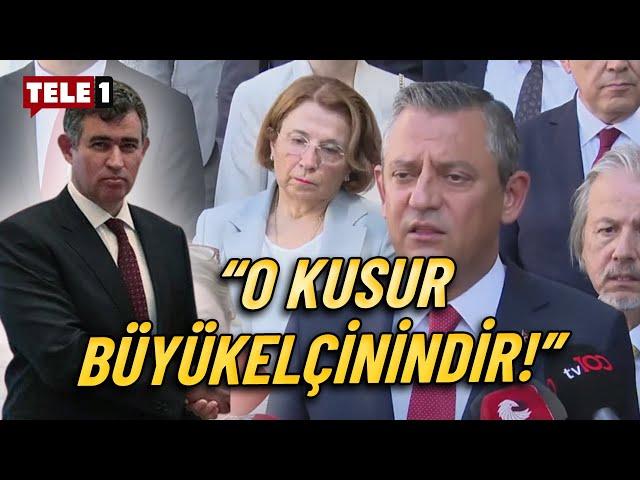 Özgür Özel'den KKTC Büyükelçisi Metin Feyzioğlu'na tepki: Dışişleri'ne bildireceğiz