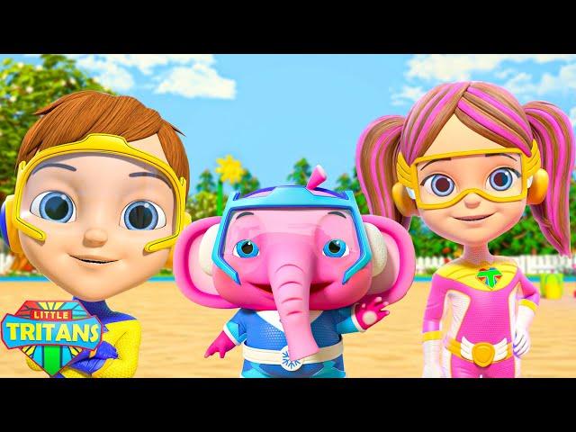 Finger Family  + More Nursery Rhymes & Learning Videos for Kids - Little Tritans