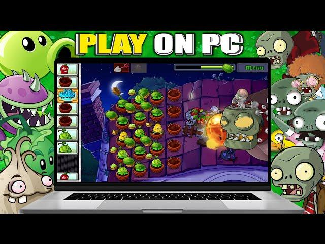 How To Play 【Plants vs. Zombies™】 on PC & Laptop ▶ Download & Install Plants vs. Zombies™ on PC