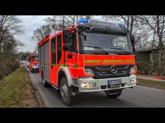 [Großeinsatz in Witzhave] Einsatzfahrten von 4x FFen + TEL Kreis Stormarn