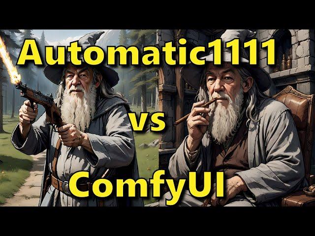 Automatic1111 vs ComfyUI (Which one should you use???)