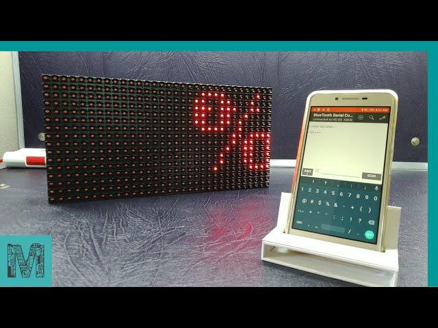 Bluetooth Scrolling Display | P10 LED MODULE