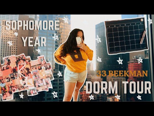 33 BEEKMAN SOPHOMORE DORM TOUR | Pace University NYC