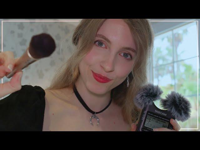 ASMR-Freund DOES YOU MAKE-UP auf Menorca 【Personal Attention, Layered Sounds & Visuals】