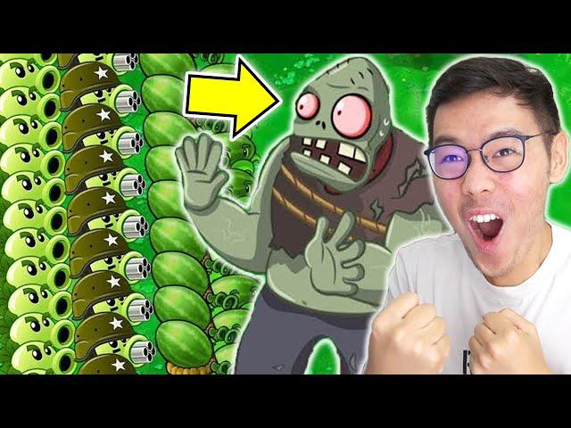 PASUKAN TANAMAN VS ZOMBIE!! SIAPA YANG MENANG?? - Plants VS Zombies