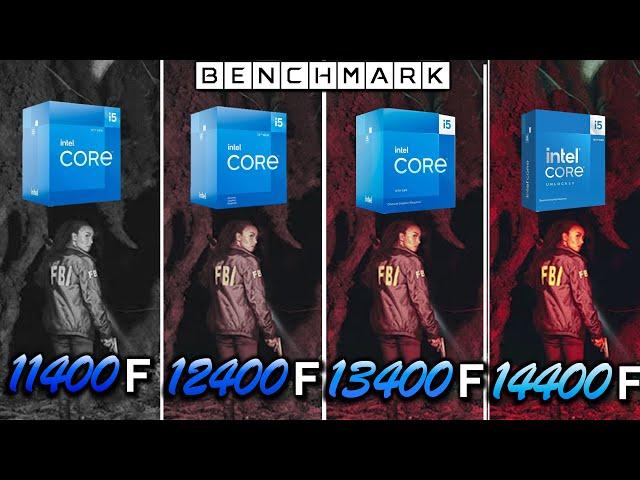 Intel i5 11400F vs 12400F vs 13400F vs 14400F / Test / 1080p - 1440p / RTX 4090