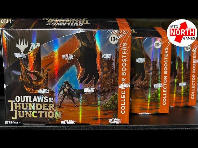 Our First Look: Outlaws of Thunder Junction Triple Collector Box Opening