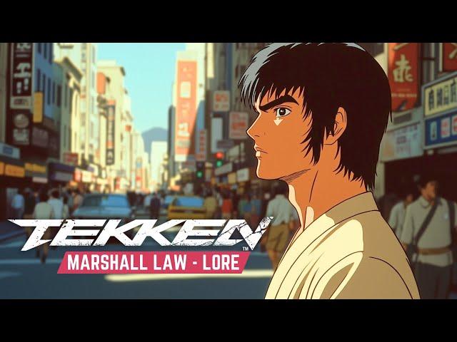 Tekken Anime Lore Series | Marshall Law | King of Iron Fist Tournament 1