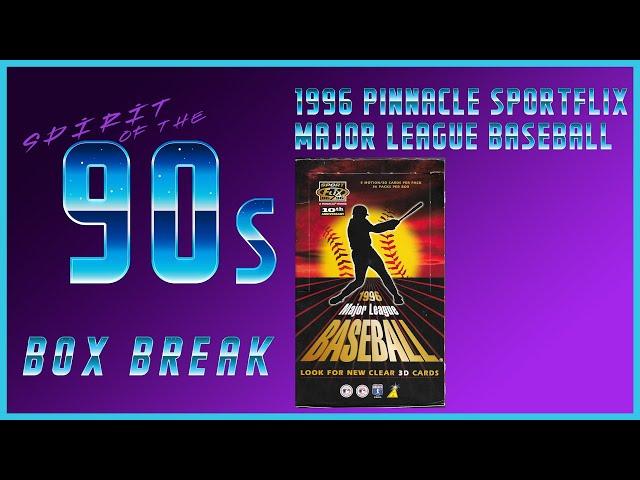 1996 Pinnacle SportFlix MLB - BOX BREAK [#07A]