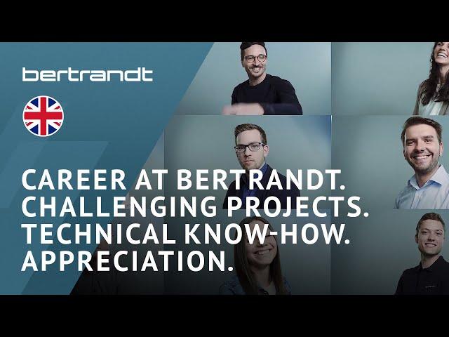 Career at Bertrandt. Challenging projects. Technical know-how. Appreciation.