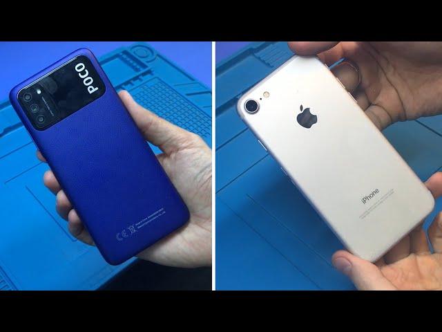 Ремонт Xiaomi POCO M3 / ТИПОВОЙ ДЕФЕКТ | Apple iPhone 7 ПОТУХ НОЧЬЮ НА ЗАРЯДКЕ