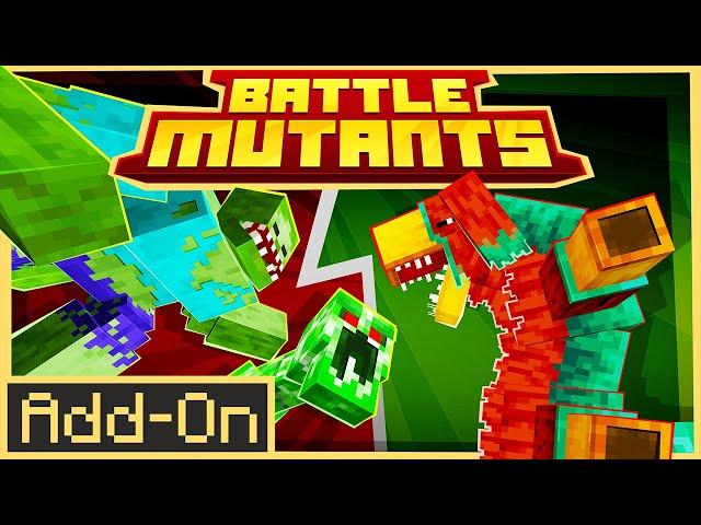 BATTLE MUTANTS ADDON Brings 53 EPIC Mobs to Minecraft Bedrock Edition