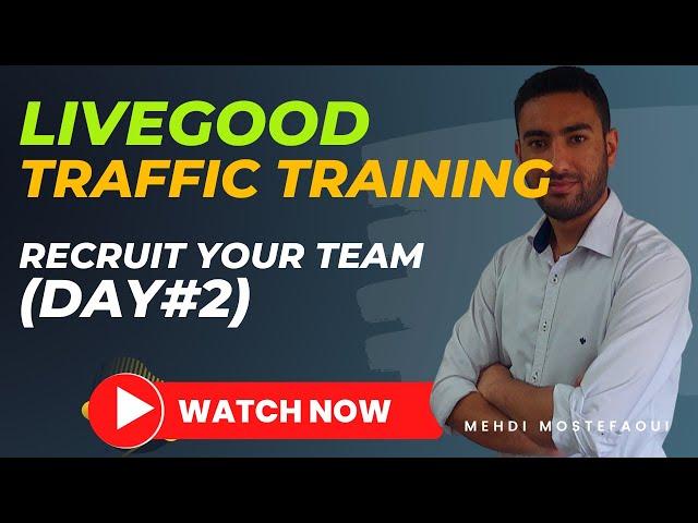 LiveGood Traffic | How To Promote LiveGood|Step By Step Training For Newbies | 2nd Traffic Strategy