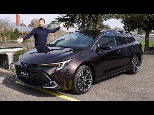 New Toyota Corolla Touring Sports Facelift 2024 Review