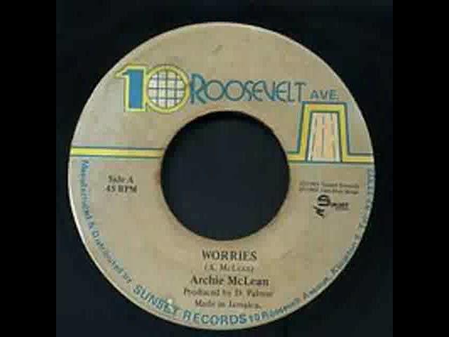 Archie Mclean - Worries [10 Roosevelt Ave 7'', 1985]