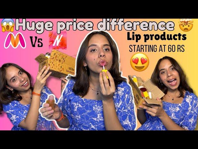 Myntra vs Nykaa: 50% Price Gap for LIPSTICKS?  Shocking Truth Exposed! 