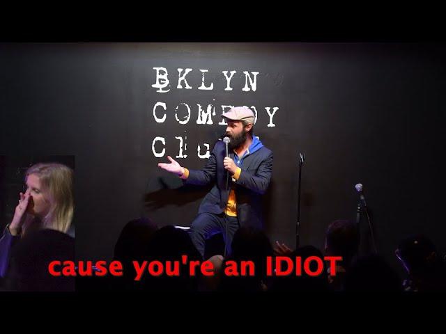 Comedian destroys feminist heckler!