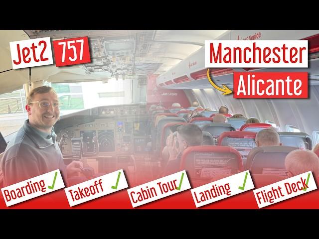 BOEING 757 TRIP REPORT - Onboard airline Jet2 on a now SCRAPPED Jet