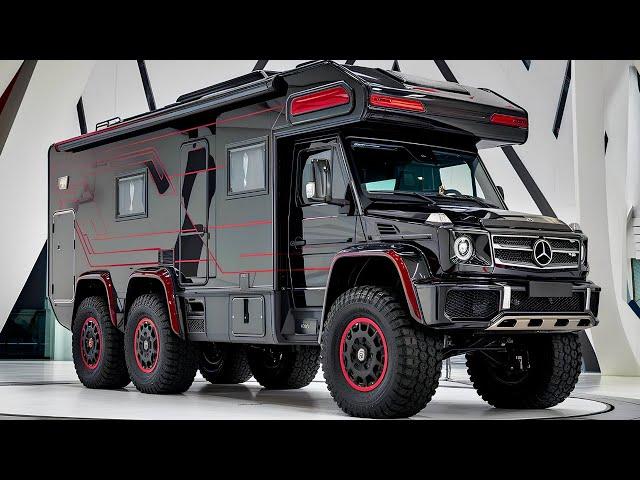 2025 Mercedes 4x4 Camper Van: Luxury Meets Off-Road Adventure