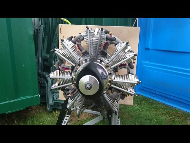 Evolution 160cc 7 Cylinder 4 Stroke Radial Engine