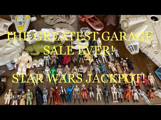 GREATEST GARAGE SALE EVER! THE FORCE WAS WITH ME! #starwars #garagesales #ebay #reseller #toys