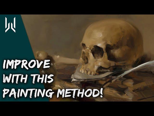 Improve Your Digital Painting Skills FAST! - The Gauntlet Method - Digital Painting "Hard Mode"??