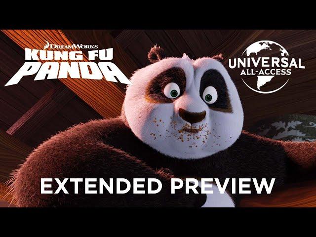 Kung Fu Panda (Jack Black, Dustin Hoffman) | Getting Cookies from the Top Shelf  | Extended Preview