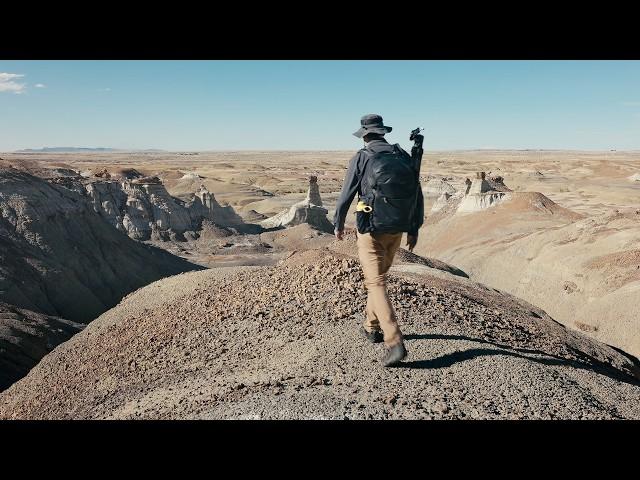 Photographing the surreal Bisti Badlands in New Mexico