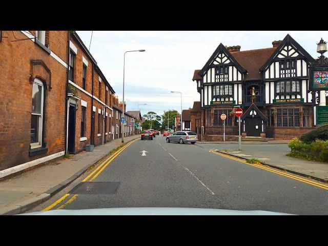 Drive through Welsh Countryside, Chester to Rhyl 4K