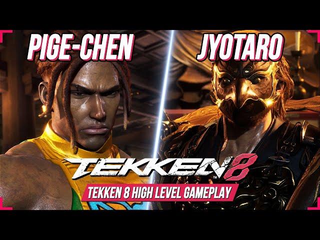 TEKKEN 8  Pige-Chan (EDDY) vs Jyotaro (VICTOR) Aggressive Gameplay  T8 Player Match 