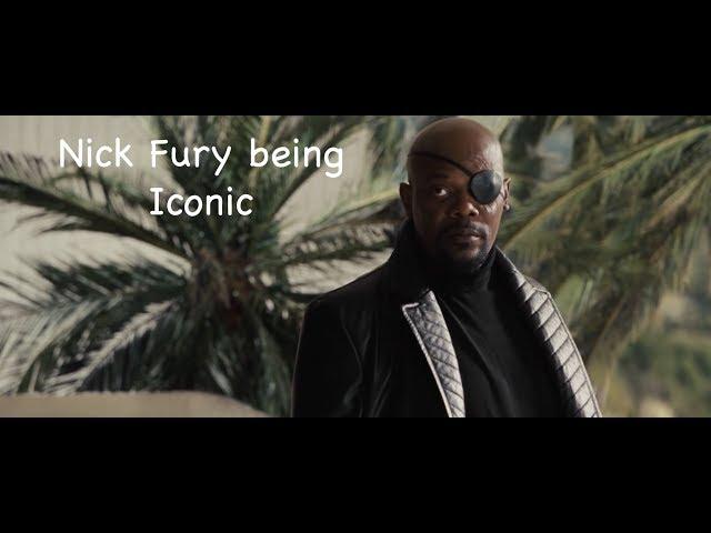 Nick Fury Being Iconic for 6 Minutes Straight