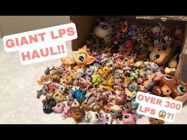 Rarest Littlest Pet Shop Unboxing LPS Package Haul Over 300 pets!!! ~LPS Giveaway~