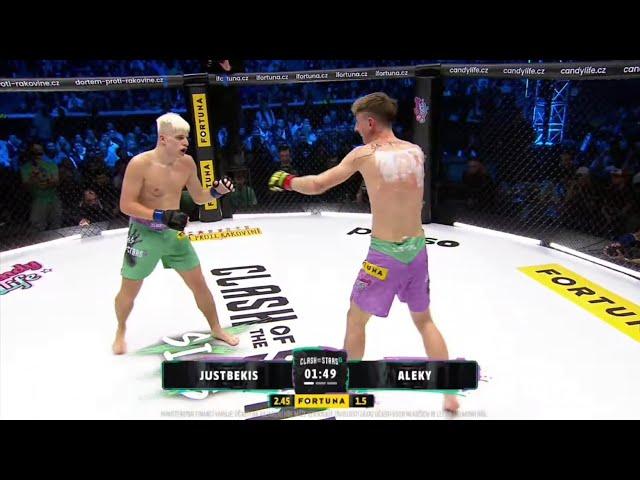 ALEKY VS JUSTBEKIS ZÁPAS | Clash Of The Stars 7 GALAVEČER