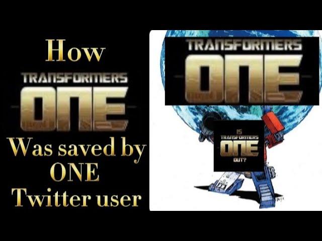 How Transformers One Was SAVED