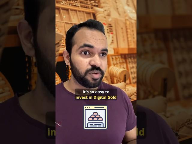 Don't invest in Digital Gold! Gold ETF and Gold Mutual Fund is better investment #hindi