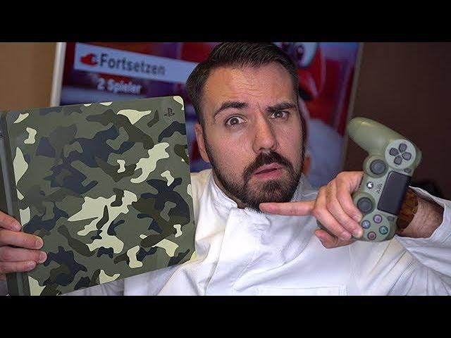 WOW... Green Camouflage Call of Duty WWII Ltd. Edition PS4 - Dr. UnboxKing